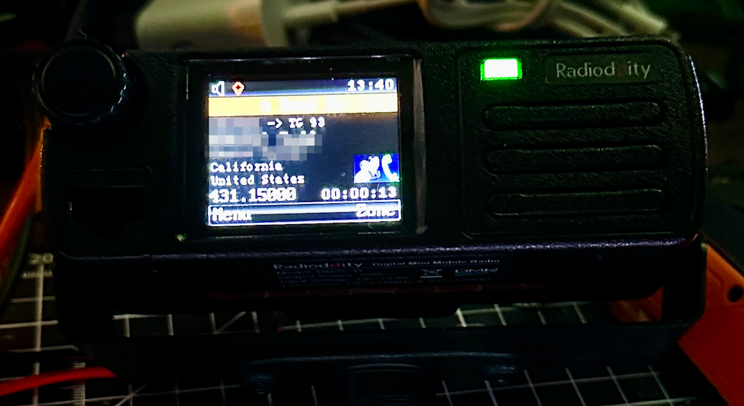Radioddity DB25-D Firmware & Ham Contacts